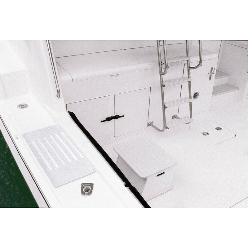 KingStarboard Marine Starboard Polymer Sheets by TACO Marine, 12" x 27" x 3/4", White image number 3